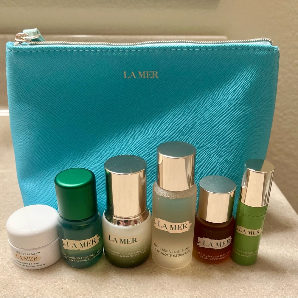 Brand New La Mer Travel Size Set, 7 Items